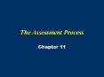 The Assessment Process