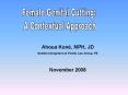 Female Genital Cutting: