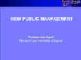 NEW PUBLIC MANAGEMENT