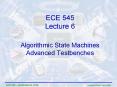 Algorithmic State Machines Advanced Testbenches
