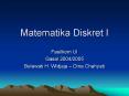 Matematika Diskret I