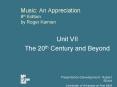 Music: An Appreciation 8th Edition by Roger Kamien