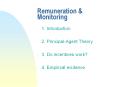 Remuneration