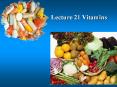 Lecture 21 Vitamins