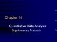 Quantitative Data Analysis