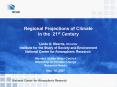 Regional Projections of Climate