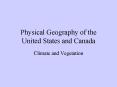 Physical Geography of the United States and Canada