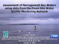 Assessment of Narragansett Bay Waters using data from the FixedSite Water Quality Monitoring Network