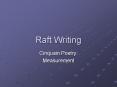 Raft Writing