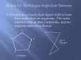 Section 34: The Polygon AngleSum Theorems
