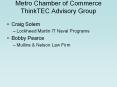 Metro Chamber of Commerce ThinkTEC Advisory Group