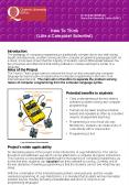 Potential benefits to students