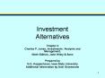 Charles P' Jones, Investments: Analysis and Management,
