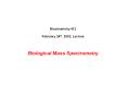 Biochemistry 412