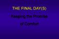 THE FINAL DAYS