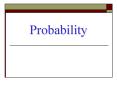 Probability