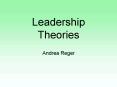 Leadership Theories