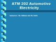 ATM 202 Automotive Electricity