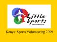 Kenya: Sports Volunteering 2009