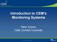 Introduction to CEMs Monitoring Systems