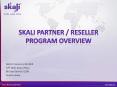 Skali Partner / reseller program overview