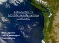 Introduction to Satellite Remote Sensing continued