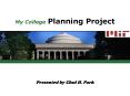 My College Planning Project