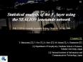 Statistical analysis of the F3 layer using the SEALION ionosonde network