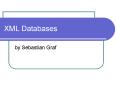 XML Databases
