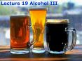 Lecture 19 Alcohol III