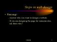 Steps in web design