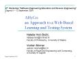 AHyCo: an Approach to a WebBased Learning and Testing System