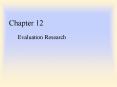 Evaluation Research