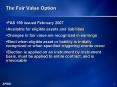 The Fair Value Option