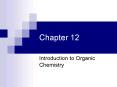 Introduction to Organic Chemistry