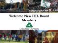 Welcome New IHL Board Members