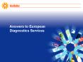 Answers to European Diagnostics Services