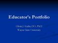 Educators Portfolio