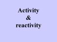 Activity