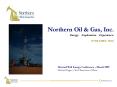 Northern Oil and Gas, Inc' OTCBB: NOGS