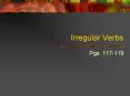 Irregular Verbs