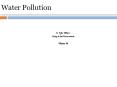 Water Pollution