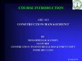COURSE INTRODUCTION
