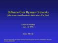 Diffusion Over Dynamic Networks