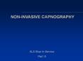 NONINVASIVE CAPNOGRAPHY