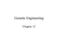 Genetic Engineering