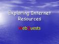 Exploring Internet Resources