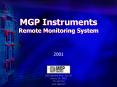 MGP Instruments Remote Monitoring System