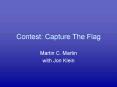 Contest: Capture The Flag