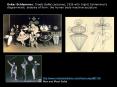 Oskar Schlemmer, Triadic Ballet costumes, 1926 with right Schlemmers diagrammatic analysis of form: